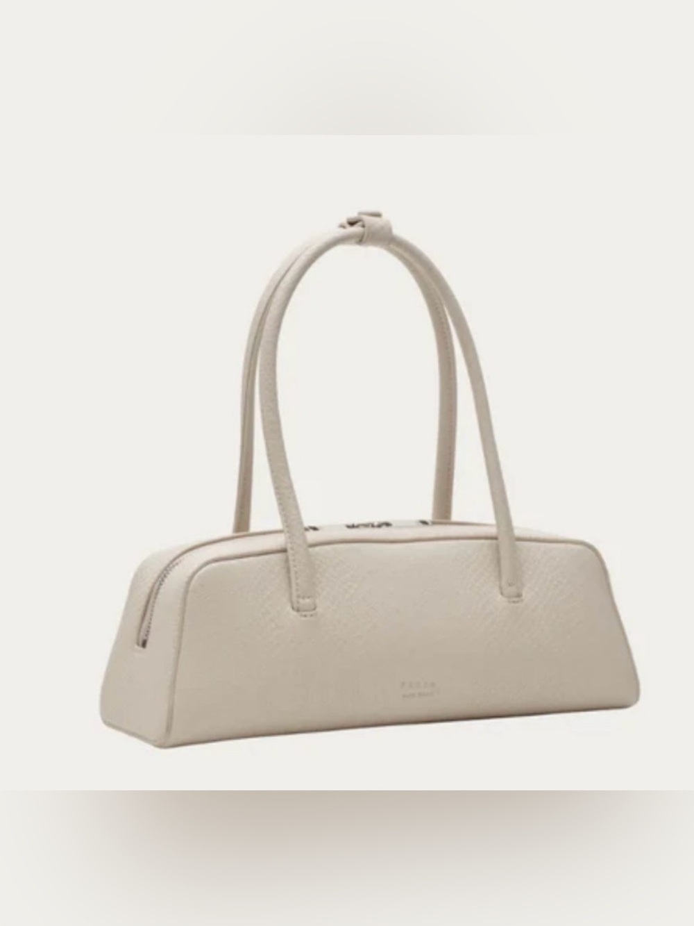 Freja New York Mercer Bag in Oat Croc like new